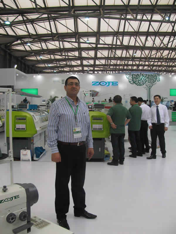 ERGÜNAY MAKİNA - SHANGHAI CISMA 2012 FUARINDA