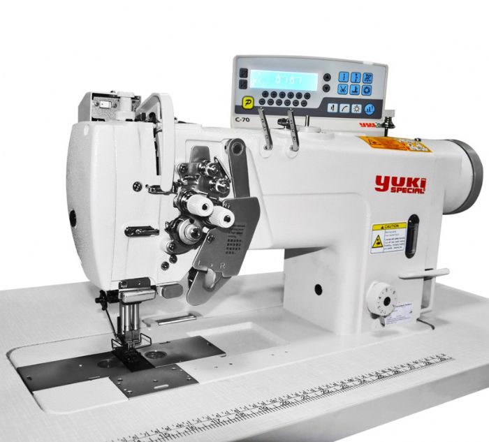 YUKİ YK-8750D-405 ÇİFT İĞNE BÜYÜK MEKİK İPTALLİ MİK.YAĞ.(KALIN)